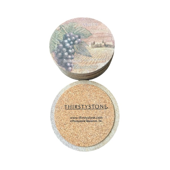 2 Sets of Coasters - Pimpernel Snowman (5) & Thirstystone Resources (4) - Picture 3 of 6
